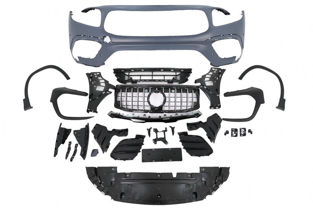 Front bumper suitable for Mercedes GLB X247 (2019 onwards) GLB 35 Design