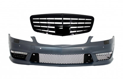 Front bumper suitable for Mercedes S-Class W221 (2005-2012) S63 S65