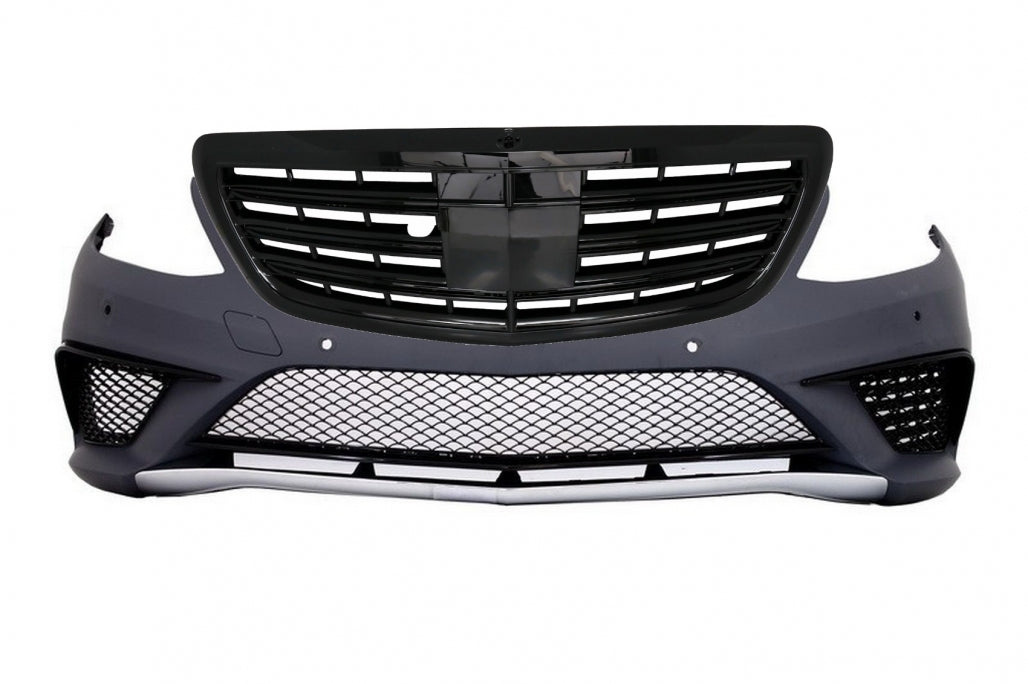 Front bumper suitable for Mercedes S-Class W222 (2013-06.2017) S63 Design