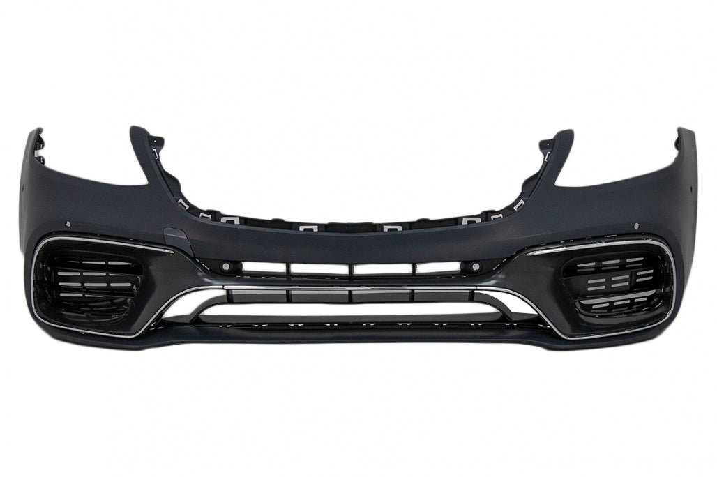 Front Bumper Suitable for Mercedes S-Class W222 Facelift 2017-2020 LOOK S63 (PROMO) 