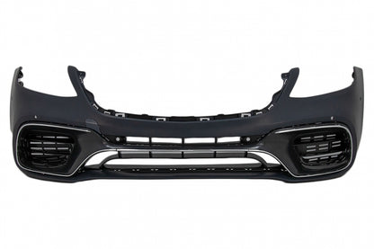 Front Bumper Suitable for Mercedes S-Class W222 Facelift 2017-2020 LOOK S63 (PROMO) 