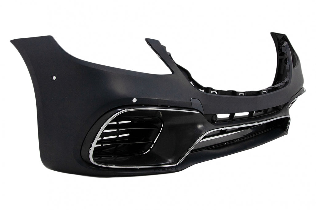 Front Bumper Suitable for Mercedes S-Class W222 Facelift 2017-2020 LOOK S63 (PROMO) 