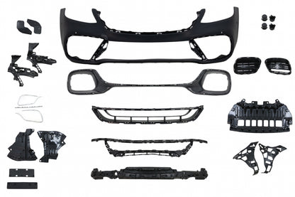 Front Bumper Suitable for Mercedes S-Class W222 Facelift 2017-2020 LOOK S63 (PROMO) 