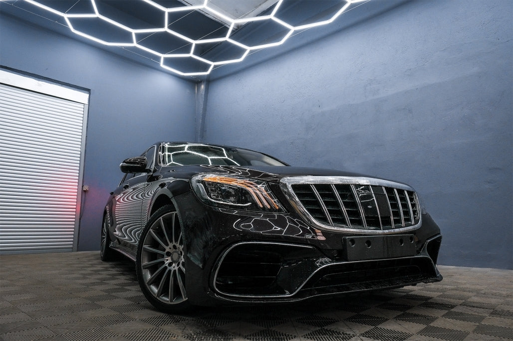 Front Bumper Suitable for Mercedes S-Class W222 Facelift 2017-2020 LOOK S63 (PROMO) 