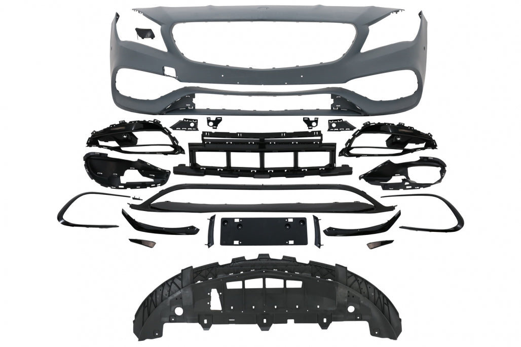 FBMBW117AMGParaurti anteriore adatto per Mercedes W117 X117 CLA (2013-2018) CLA45 Design