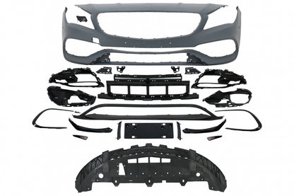 FBMBW117AMGParaurti anteriore adatto per Mercedes W117 X117 CLA (2013-2018) CLA45 Design