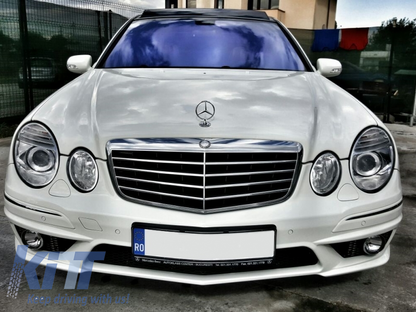 Front bumper suitable for Mercedes W211 E-Class (2006-2009) Facelift
