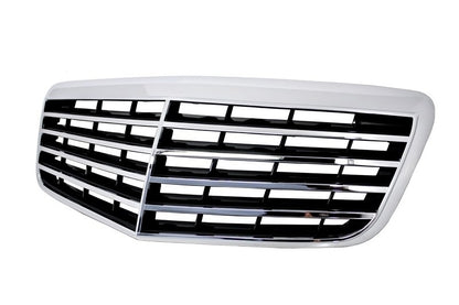 Front bumper suitable for Mercedes W211 E-Class (2006-2009) and grille 