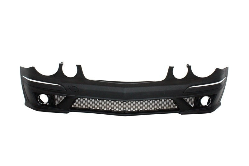 Front bumper suitable for Mercedes W211 E-Class (2006-2009) and grille 