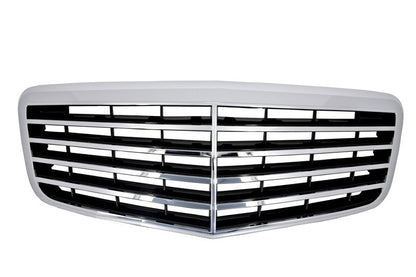 Paraurti anteriore adatto per Mercedes W211 Classe E (2002-2009) e griglia