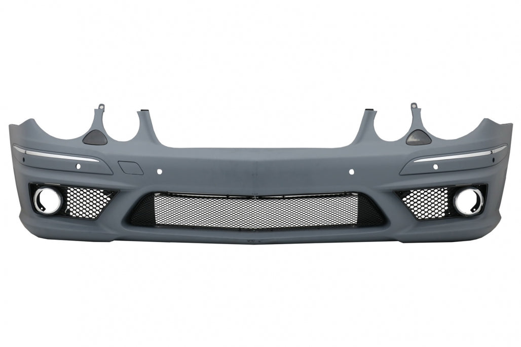 Paraurti anteriore adatto per Mercedes W211 Classe E (2002-2009) e griglia