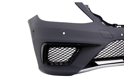 Front bumper suitable for Mercedes W222 S-Class (2013-06.2017) with grille