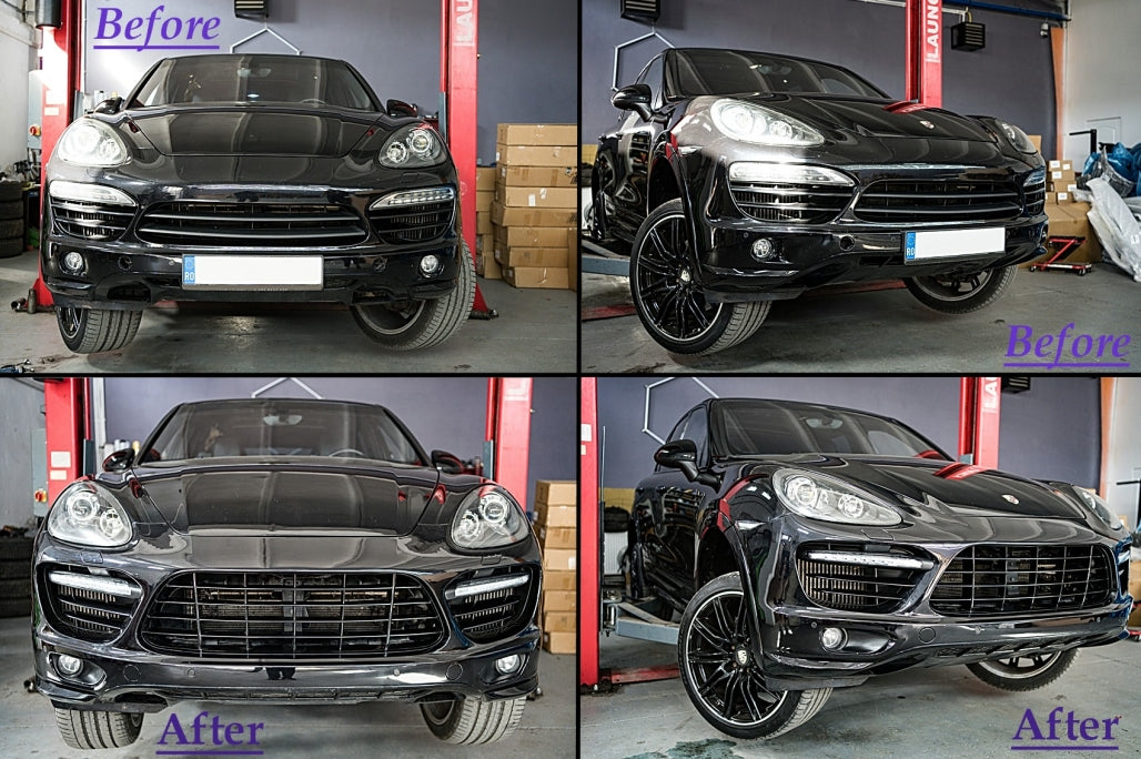 Paraurti anteriore adatto per Porsche Cayenne 958 92A Pre-Facelift (06.2010-08.2
