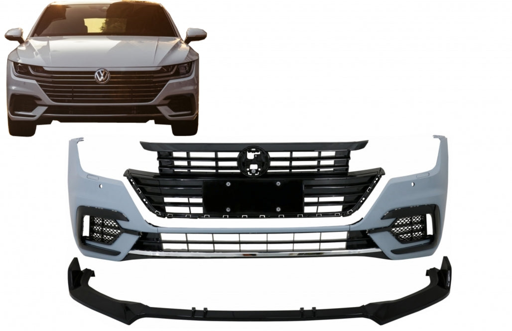 🤩Front bumper suitable for VW Arteon (2017-2020) R Line Look🤩