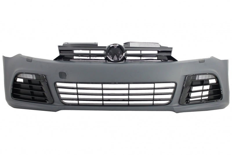 Paraurti anteriore adatto per VW Golf 6 VI (2008-2013) con fari a LED Luci di svolta sequenziali dinamiche scorrevoli R20 Look