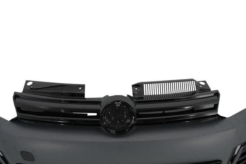 Paraurti anteriore adatto per VW Golf 6 VI (2008-2013) con fari a LED Luci di svolta sequenziali dinamiche scorrevoli R20 Look