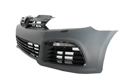 Paraurti anteriore adatto per VW Golf 6 VI (2008-2013) con fari a LED Luci di svolta sequenziali dinamiche scorrevoli R20 Look