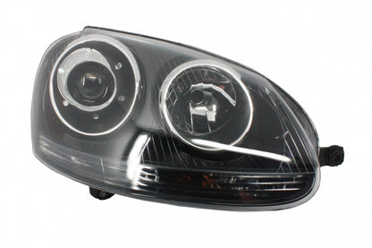 Front bumper suitable for VW Golf V 5 MK5 (2003-2007) GTI Design with headlights