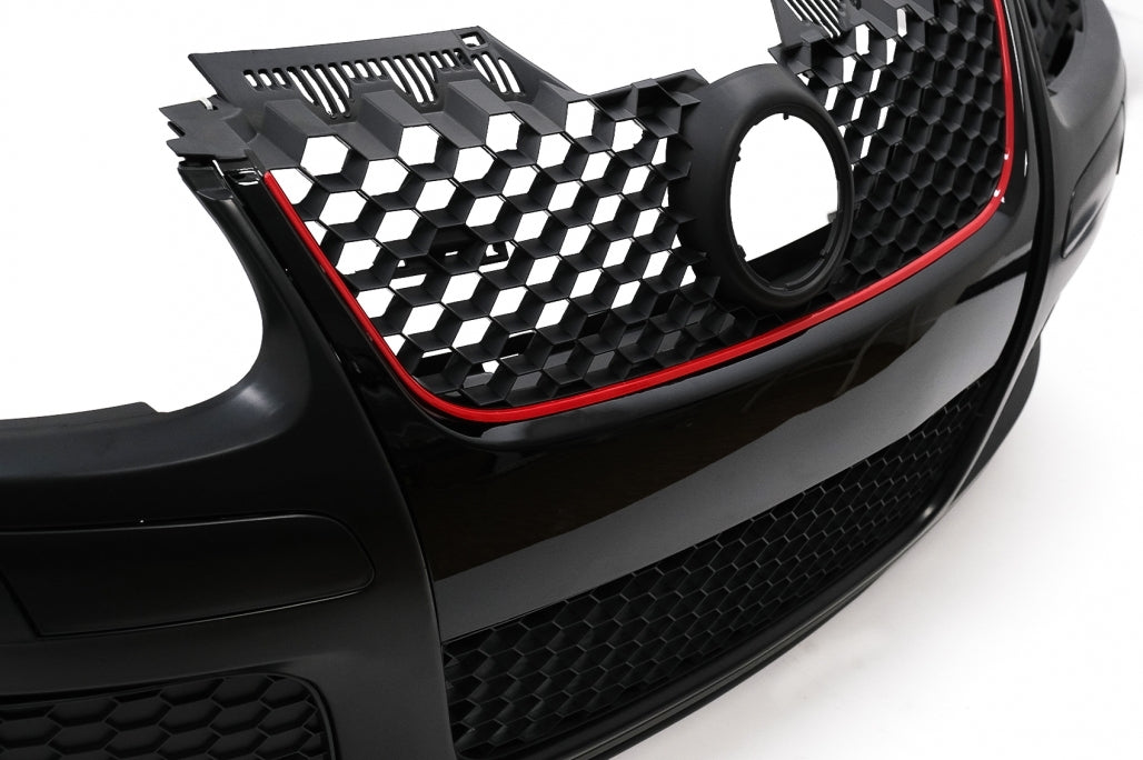 Front bumper suitable for VW Golf V 5 MK5 (2003-2007) GTI Design with headlights