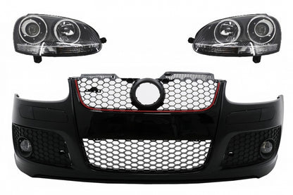 Paraurti anteriore adatto per VW Golf V 5 MK5 (2003-2007)con fari allo xeno RHD