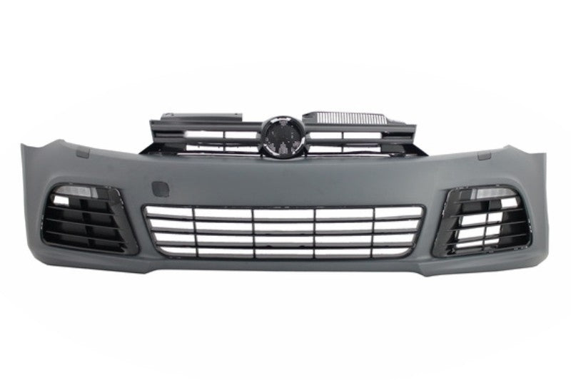 Paraurti anteriore adatto per VW Golf VI 6 (2008-2013) R20 Look con fari 3D LED