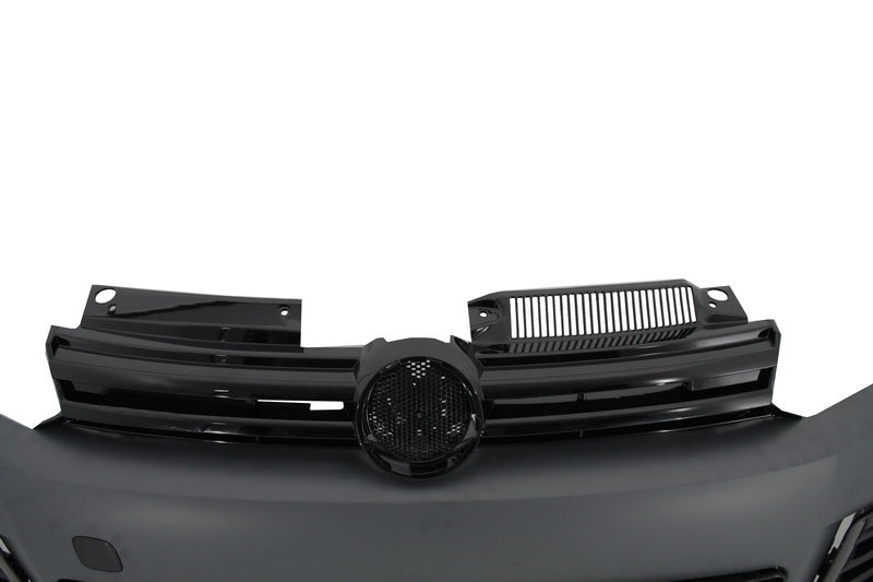 Paraurti anteriore adatto per VW Golf VI 6 (2008-2013) R20 Look con fari 3D LED