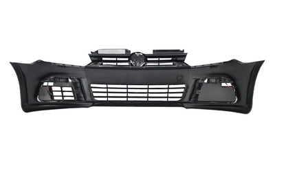 Paraurti anteriore adatto per VW Golf VI 6 (2008-2013) R20 Look con fari 3D LED
