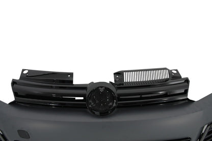 Front bumper suitable for VW Golf VI 6 (2008-2013) R20 Look with 3D LED Headlights