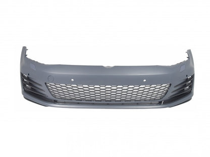 Front bumper suitable for VW Golf VII 7 5G (2013-2017) with LED Headlight Grille 