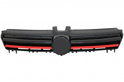Front bumper suitable for VW Golf VII 7 5G (2013-2017) with LED Headlight Grille 