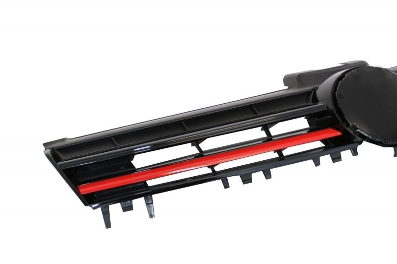 Front bumper suitable for VW Golf VII 7 5G (2013-2017) with LED Headlight Grille 