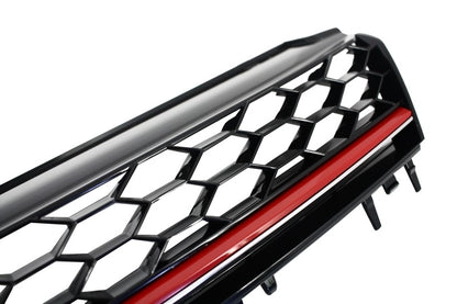 Front bumper suitable for VW Golf VII 7 5G (2013-2017) with G7.5 LED headlights 