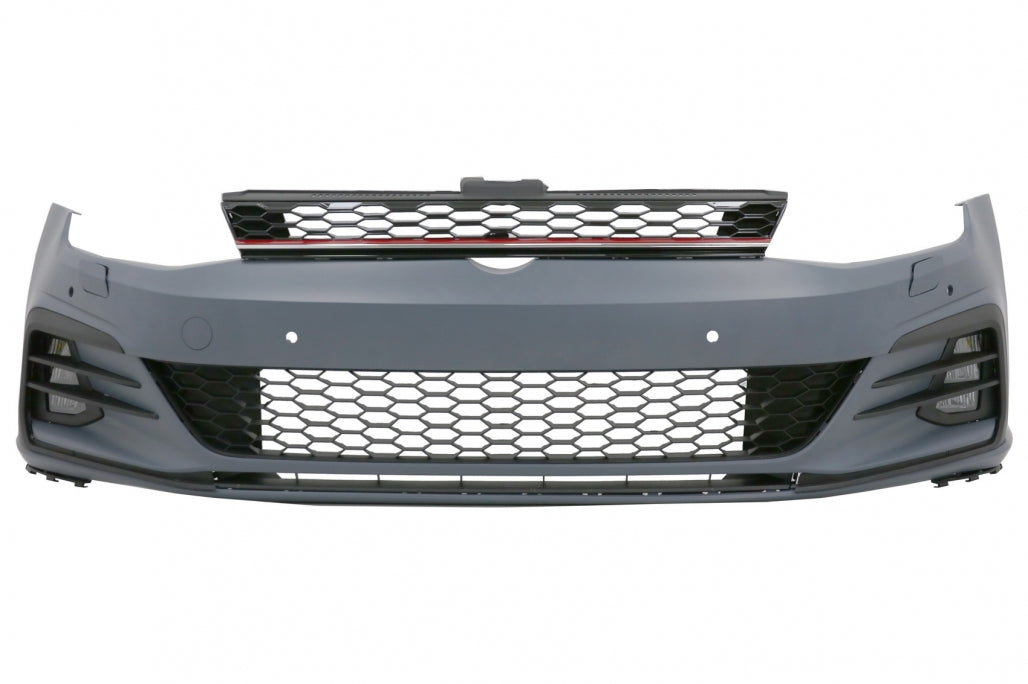 Front bumper suitable for VW Golf VII 7 5G (2013-2017) 7.5 GTI Design 