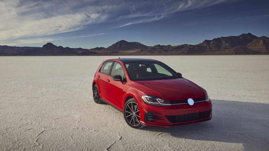 Front bumper suitable for VW Golf VII 7 5G (2013-2017) 7.5 GTI Design 