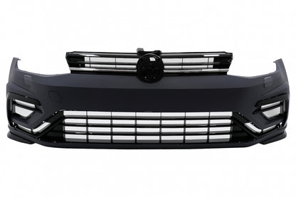 Paraurti anteriore adatto per VW Golf VII 7 (2013-2017) 7.5 Facelift R-Line Design