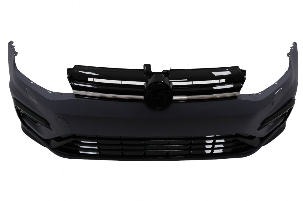 Paraurti anteriore adatto per VW Golf VII 7 (2013-2017) 7.5 Facelift R-Line Design