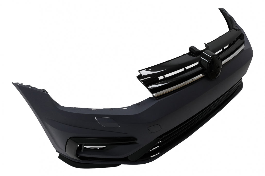 Paraurti anteriore adatto per VW Golf VII 7 (2013-2017) 7.5 Facelift R-Line Design