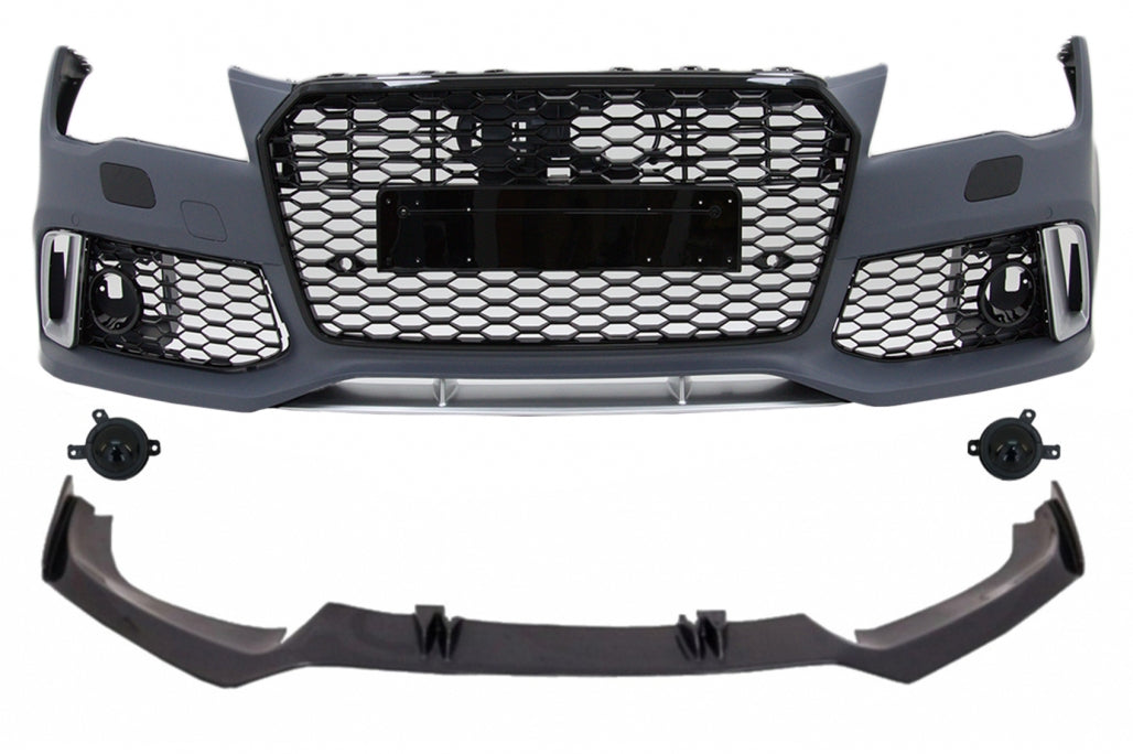 Paraurti anteriore con spoiler adatto per Audi A7 4G Pre-Facelift (2010-2014)