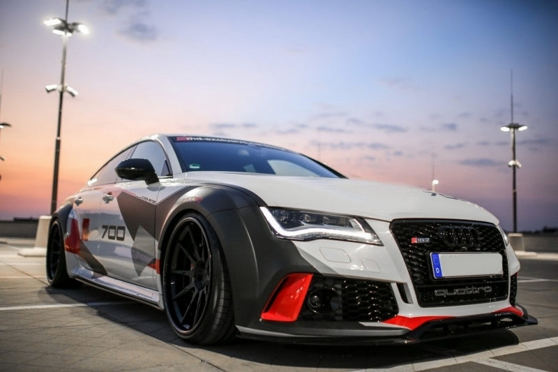 Paraurti anteriore con spoiler adatto per Audi A7 4G Pre-Facelift (2010-2014)