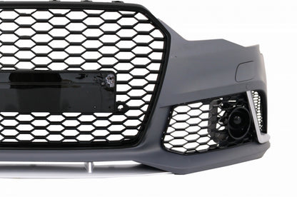 Front bumper with spoiler lip suitable for Audi A6 C7 4G (2011-2015)