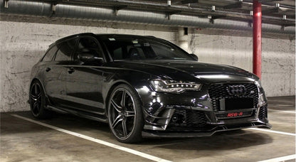Front bumper with spoiler lip suitable for Audi A6 C7 4G (2011-2015)