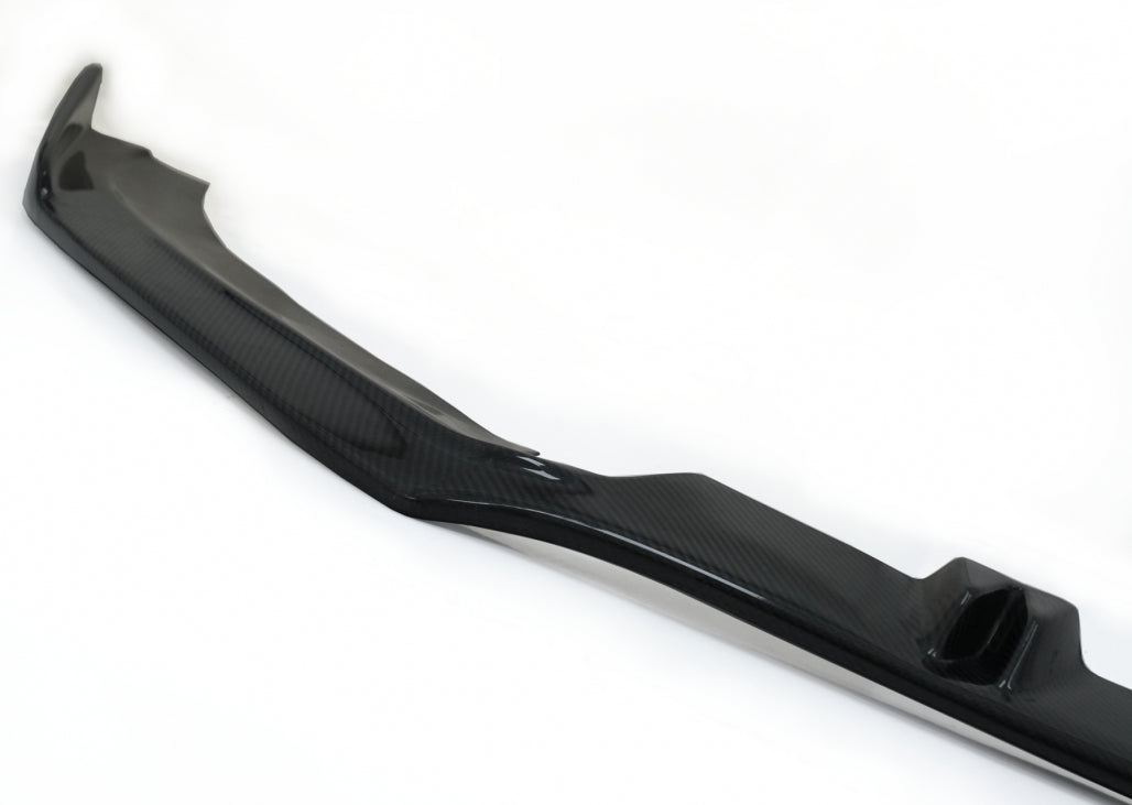 Front Bumper Lip Spoiler Fit For Audi A6 C7 4G 2015-2018