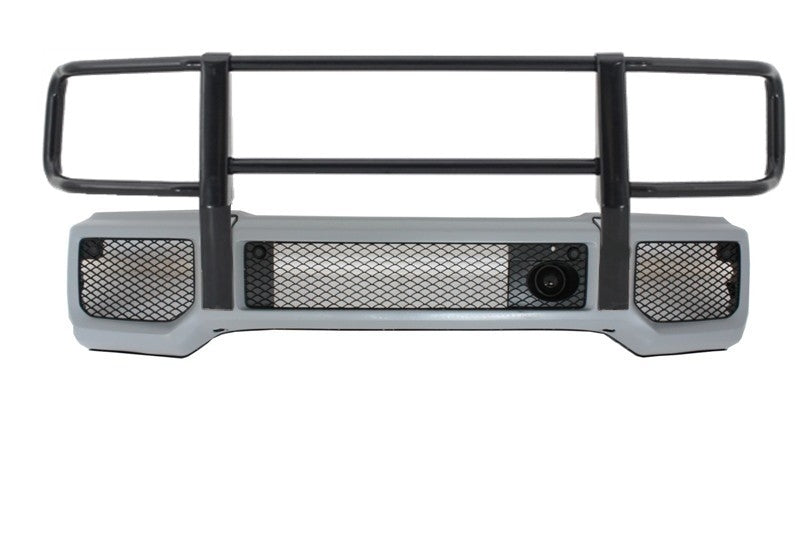Paraurti anteriore con BullBar nero adatto per Mercedes Classe G W463 1989-2017