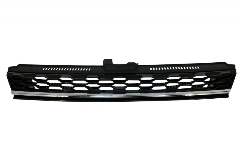 Paraurti anteriore con griglia centrale senza badge cromata adatto per VW Golf 7