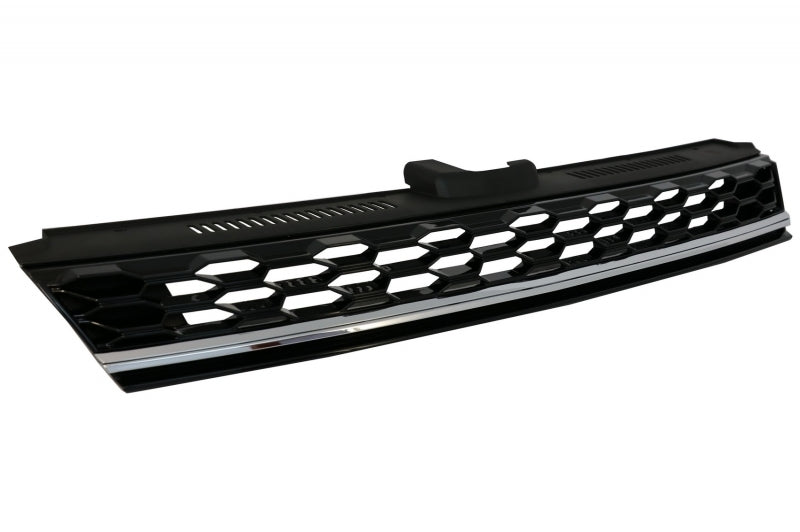 Paraurti anteriore con griglia centrale senza badge cromata adatto per VW Golf 7