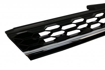 Paraurti anteriore con griglia centrale senza badge cromata adatto per VW Golf 7