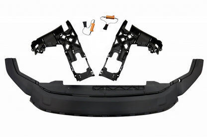 Paraurti anteriore con griglia centrale senza badge cromata adatto per VW Golf 7