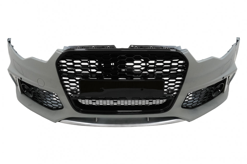 Paraurti anteriore con Griglia Centrale adatto per Audi A6 C7 4G 2011-2015 RS6