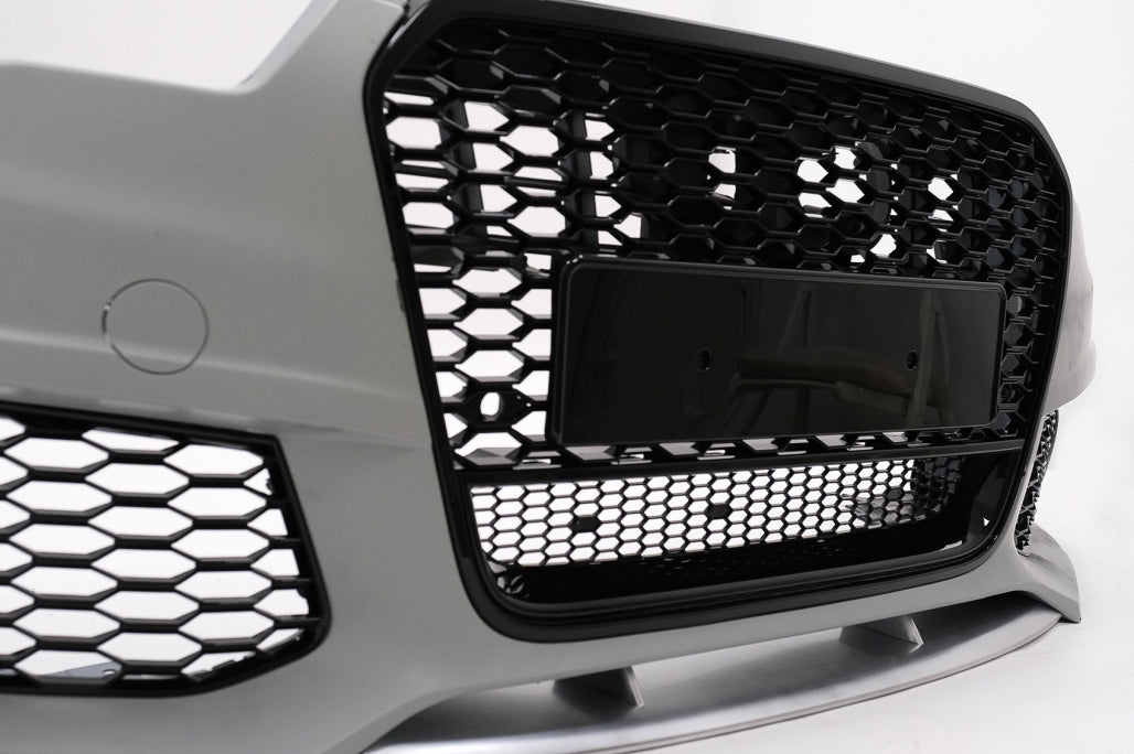 Paraurti anteriore con Griglia Centrale adatto per Audi A6 C7 4G 2011-2015 RS6