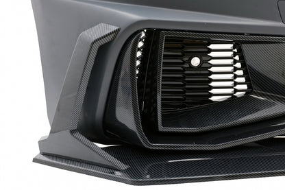 Paraurti anteriore con Griglia Centrale adatto per Audi A6 C8 4K (2018-2020) RS6